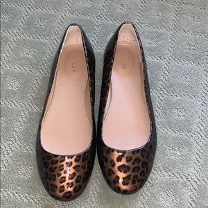 J. Crew Leopard Flat